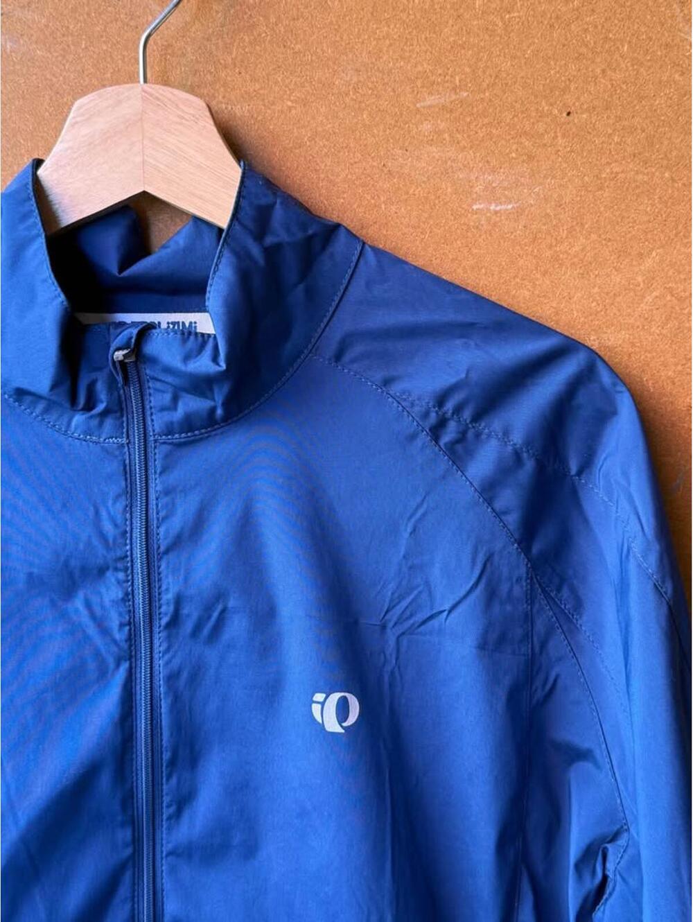 Men’s Pearl Izumi cycling Windbreaker Jacket Sz Large Blue